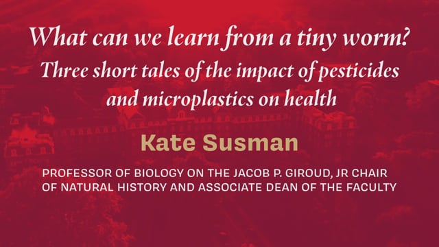 What Can We Learn from a Tiny Worm? Three Short Tales of the Impact of Pesticides and Microplastics on Health