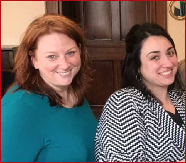 Veronica Peccia (left), Angela DePaulo (middle)