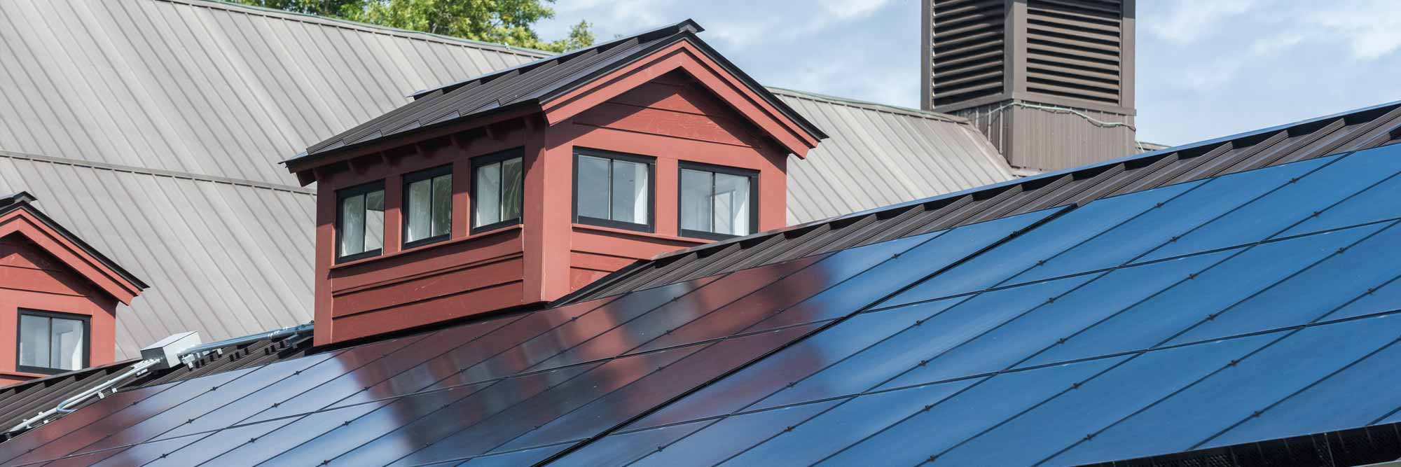 Barn solar panels Vassar College