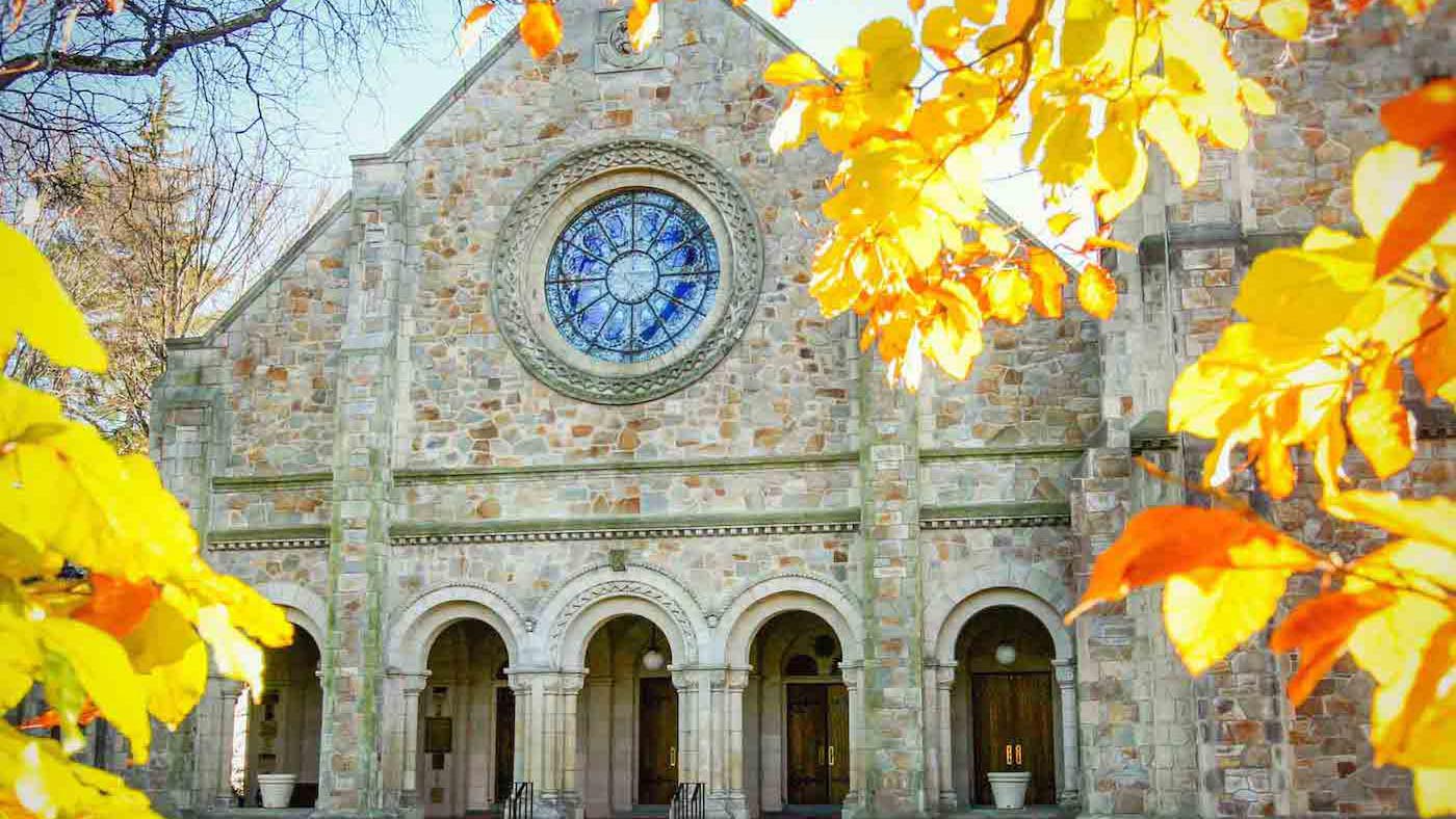 The Chapel in Fall