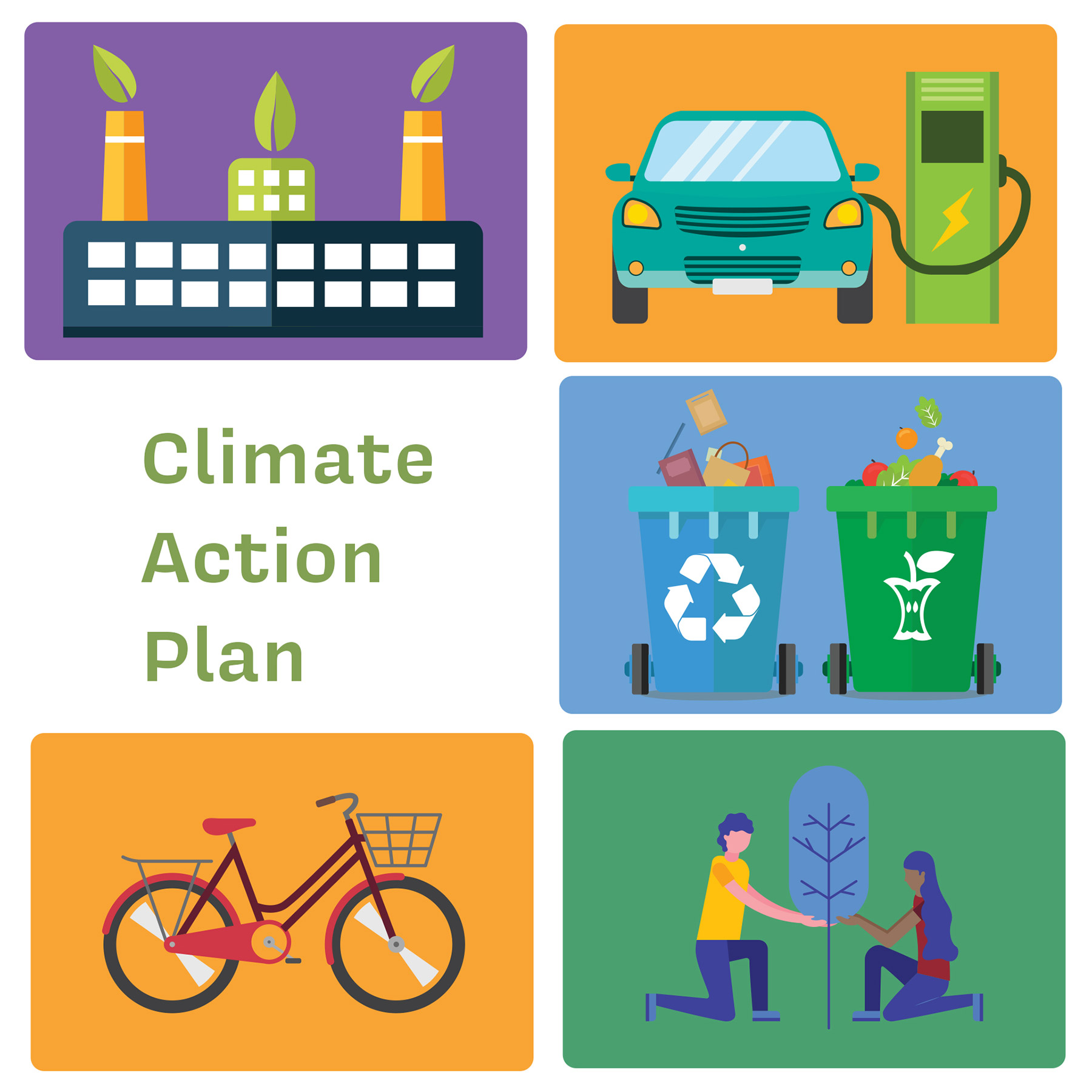 Climate Action Plan Graphic