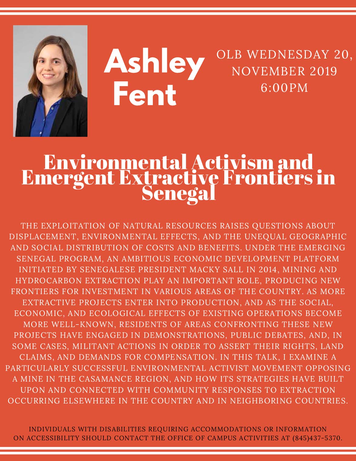 Ashley Fent poster
