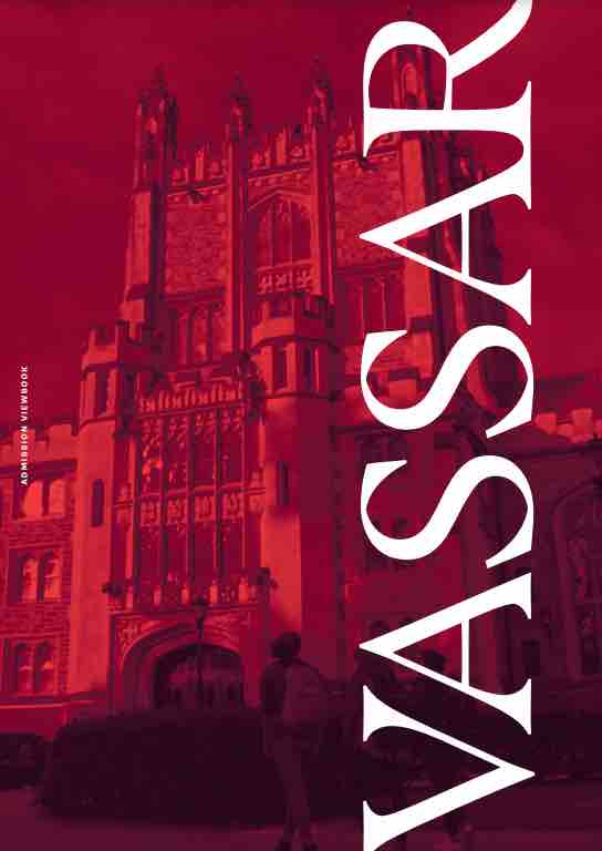 Cover of Vassar's 2020 Viewbook
