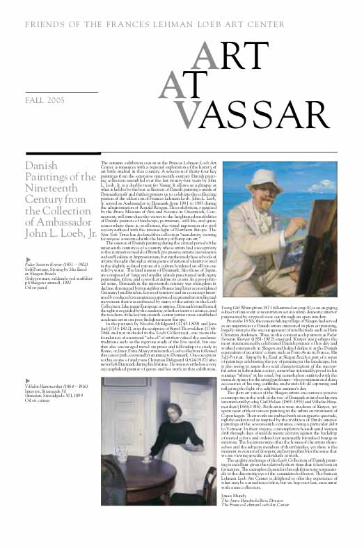 Arts at Vassar cover