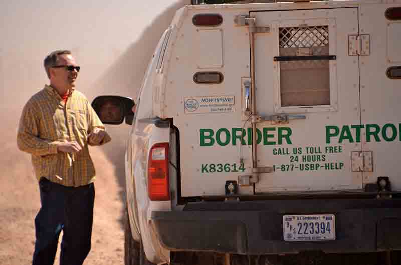 Talking to Border Patrol in Arizona