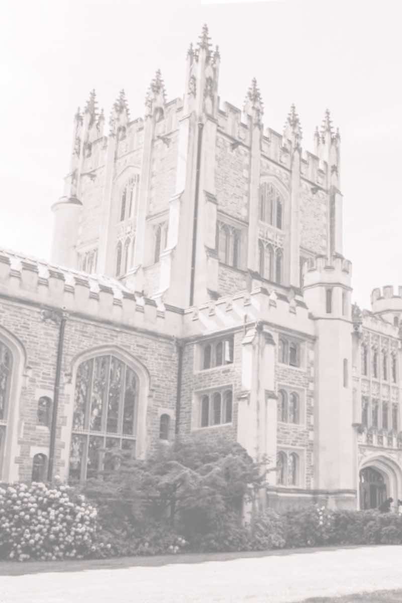 A photo of the Thompson Memorial Library, a large cathedral-style building. This is a placeholder image, since there is no photo for Samson Okoth Opondo