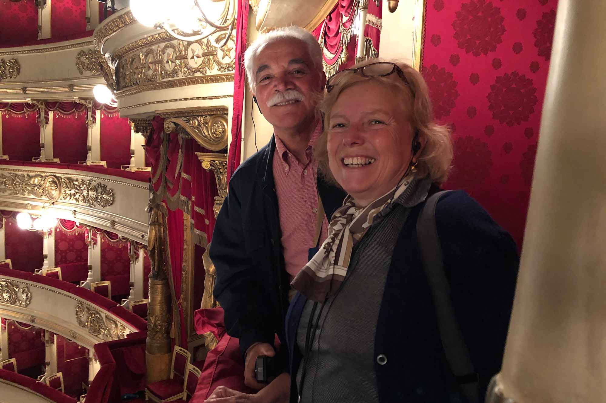 Vassar hosts Miriam Rossi and Francesco Caruso, Italy 2018