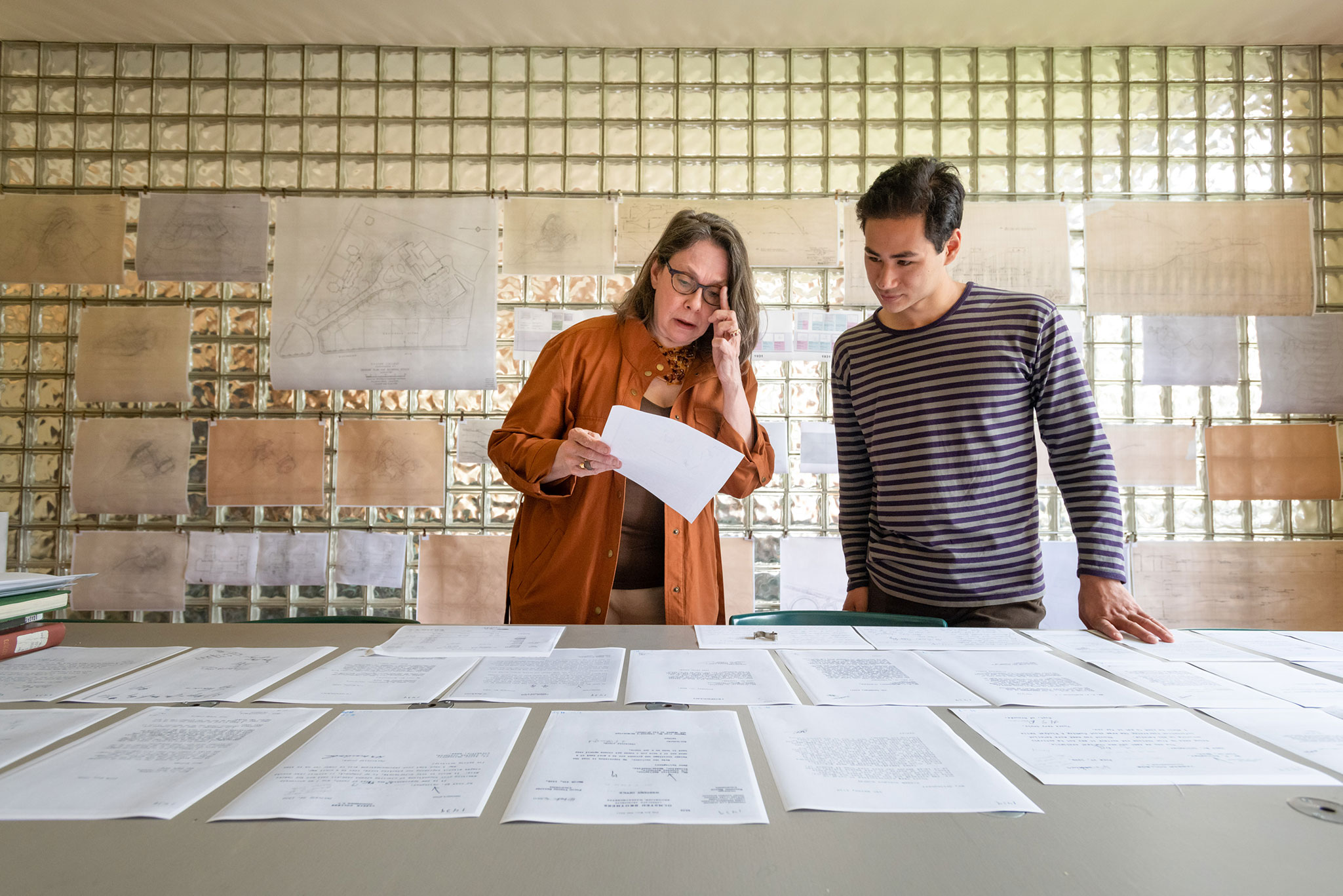 Mitchell and Professor of Art Yvonne Elet have studied archival materials from the Library of Congress, the Frederick Law Olmsted National Historic Site in Brookline, MA, and Vassar Special Collections.