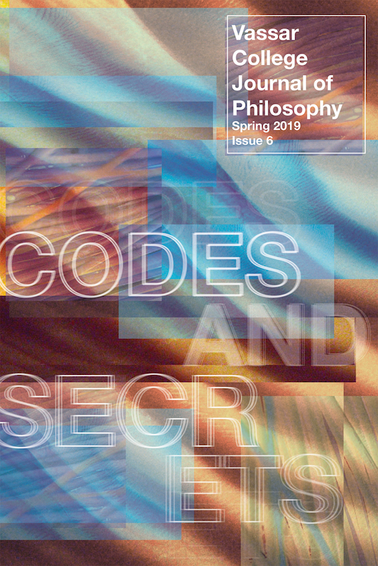 Philosophy Journal Cover Spring 2019