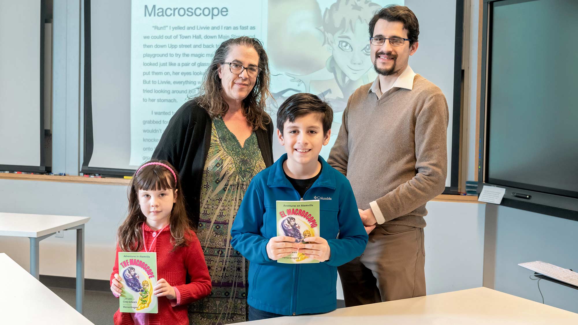Physics Faculty Duo Creates Bilingual Children’s Books