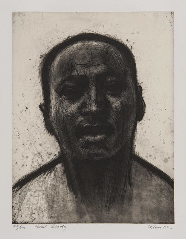 John Wilson  James Stroud  Bennett Morris  Head Study, 2002