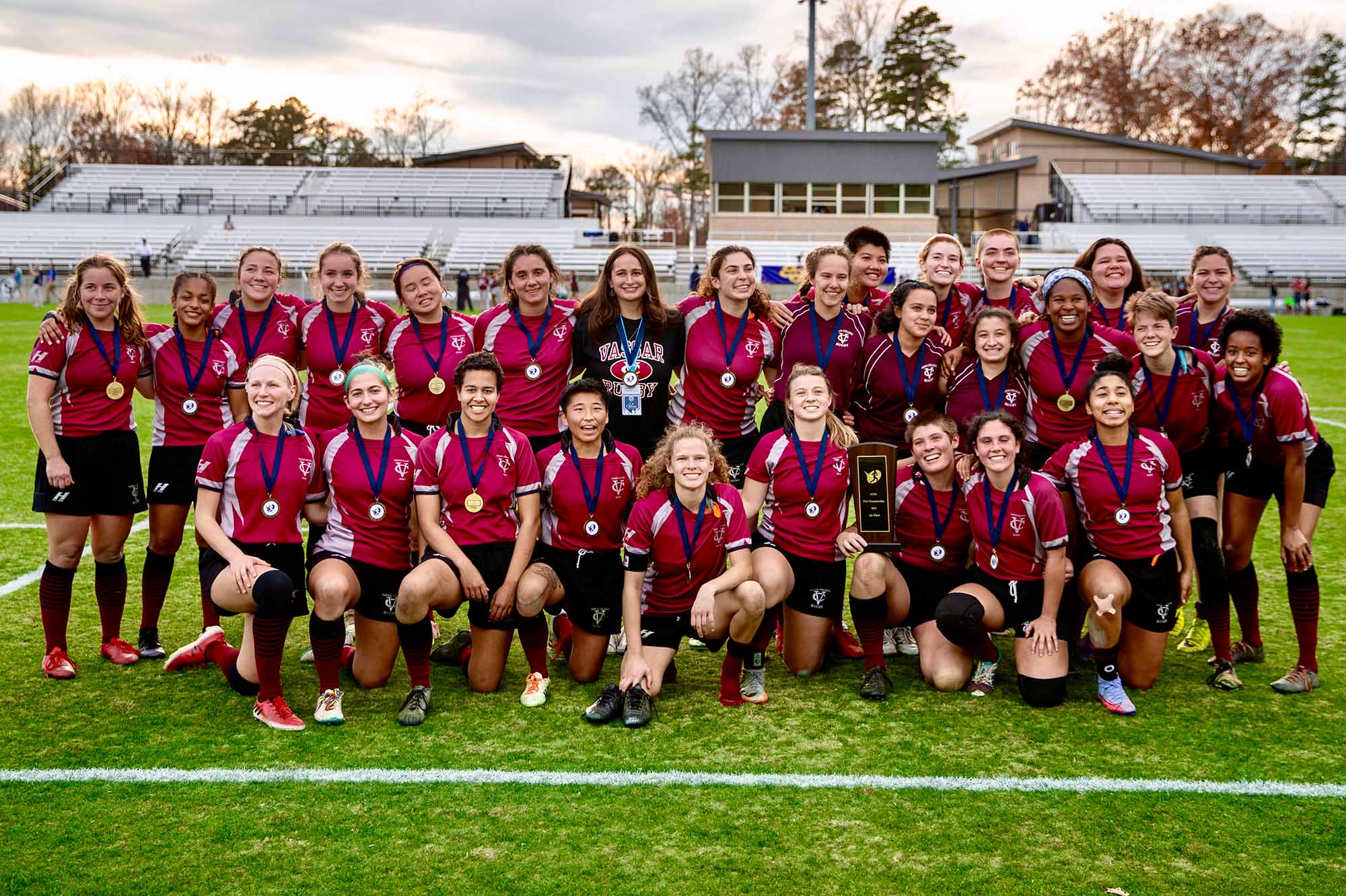 Vassar’s women’s ruby team recently won a national championship!