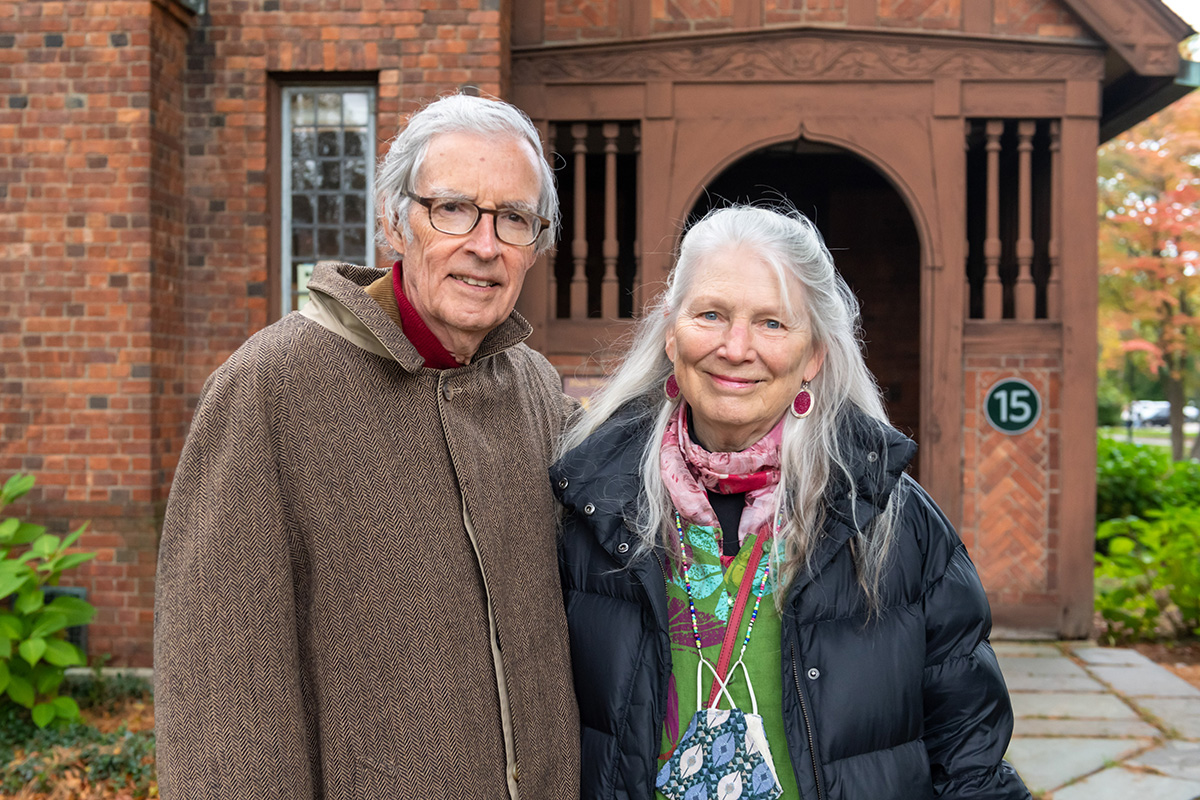 Donors James Ottoway and Mary Hyde Ottoway ‘59