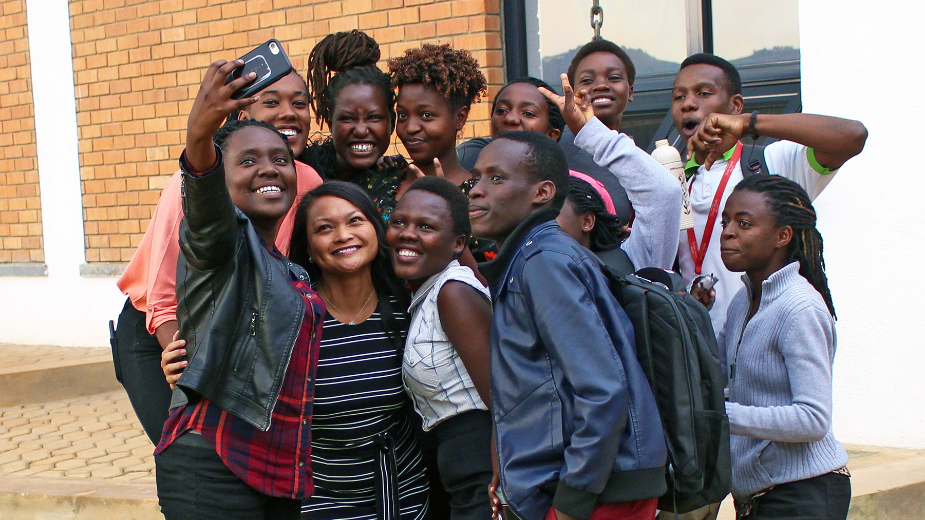 Rwanda Summer Program Group Selfie