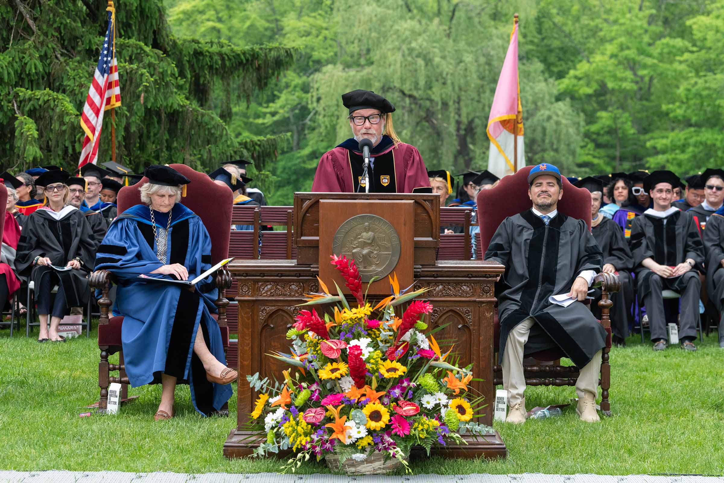 Williams Hoynes, Dean of the Faculty, paid tribute to retiring faculty members.