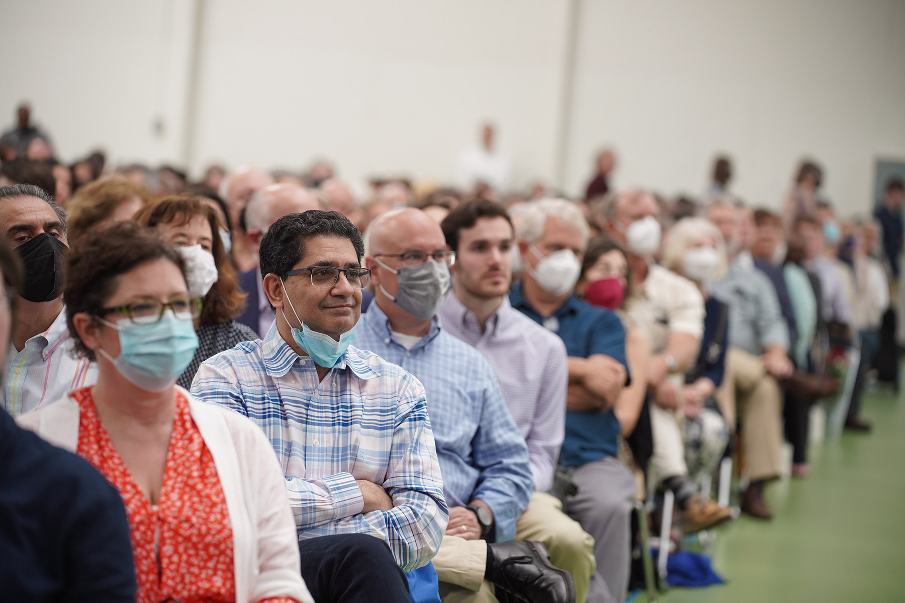 Families were nevertheless eager to see their graduates “walk.”