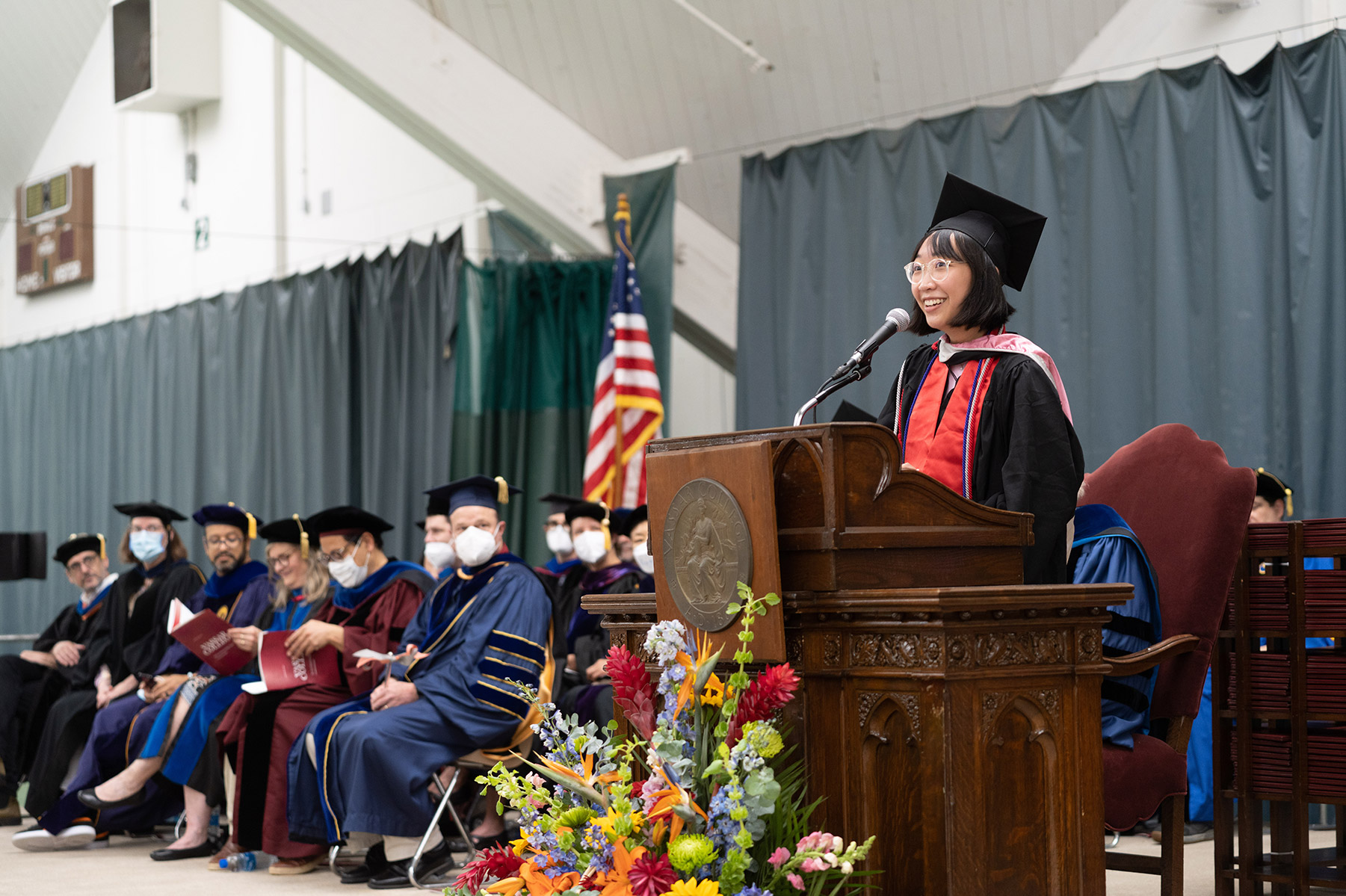 2020 Senior Class President Heather Phan Nguyen ’20 reflected on her classmates’ journey through the COVID era.