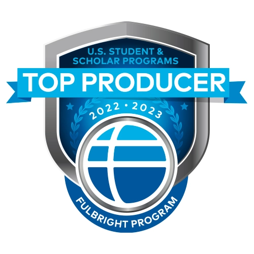 Logo for Fullbright Top Producer 2022–2023