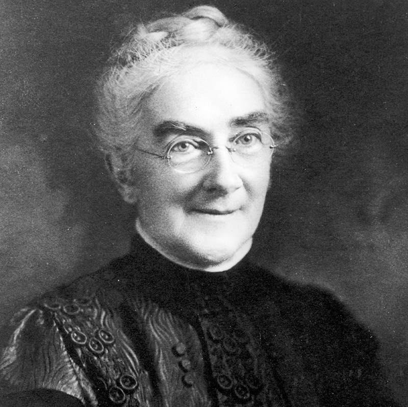 Portrait photograph of Ellen Swallow Richards