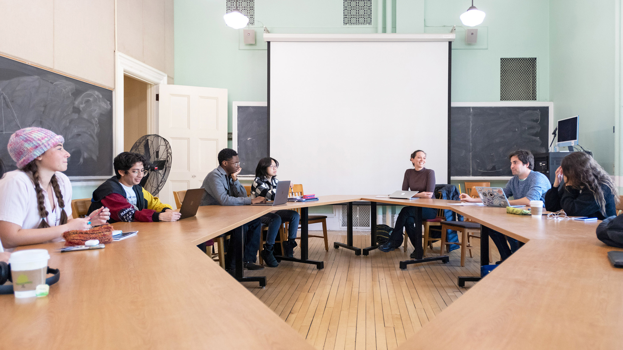 Ashanti Shih teaching a class