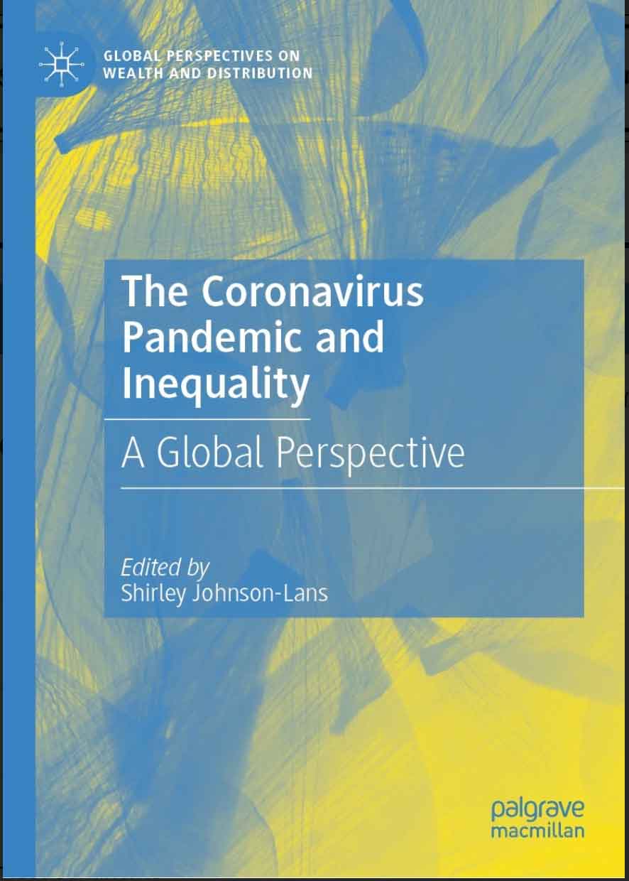 Book Cover with a title that reads: The Coronavirus Pandemic and Inequality: A Global Perspective