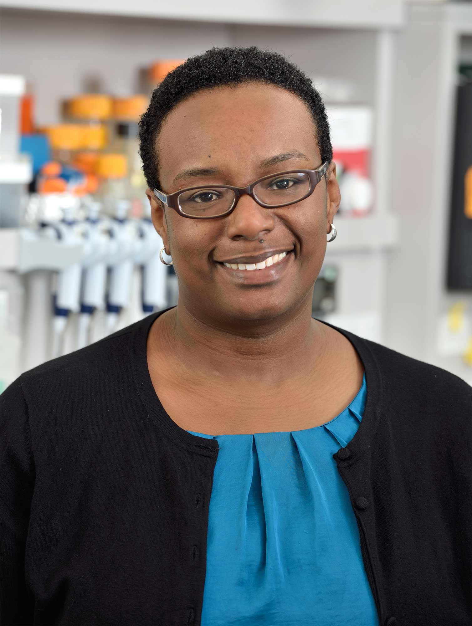 A portrait photo of Beronda L. Montgomery, PhD the VP for Academic Affairs and Dean of Grinnell College.