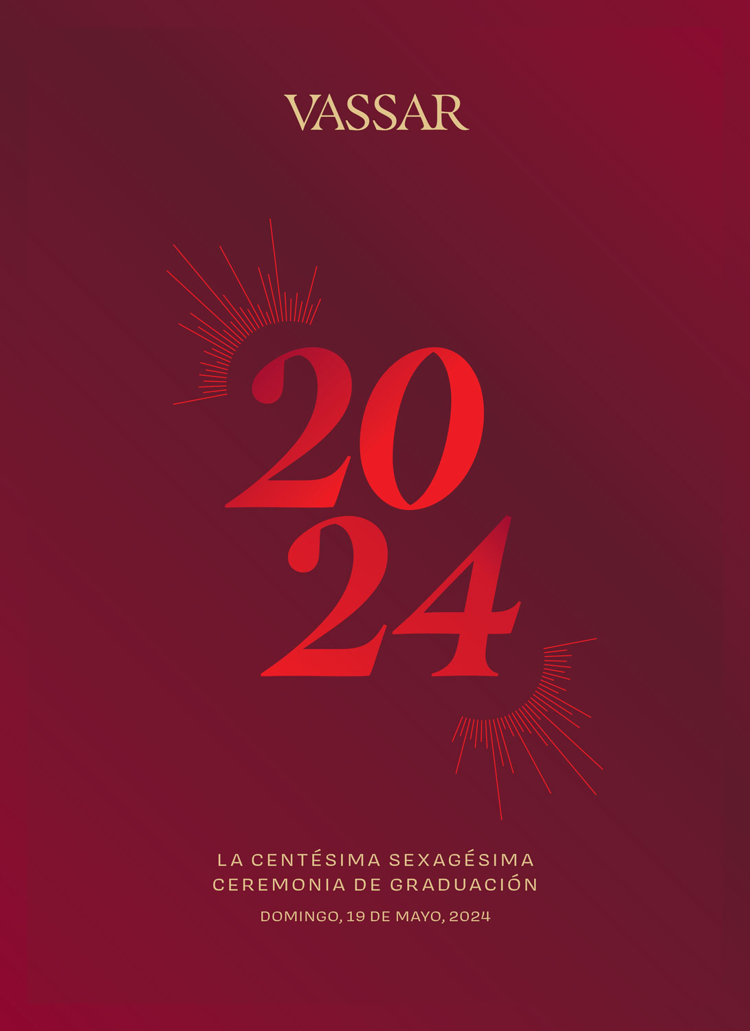 2024 Commencement Ceremony Spanish Cover.