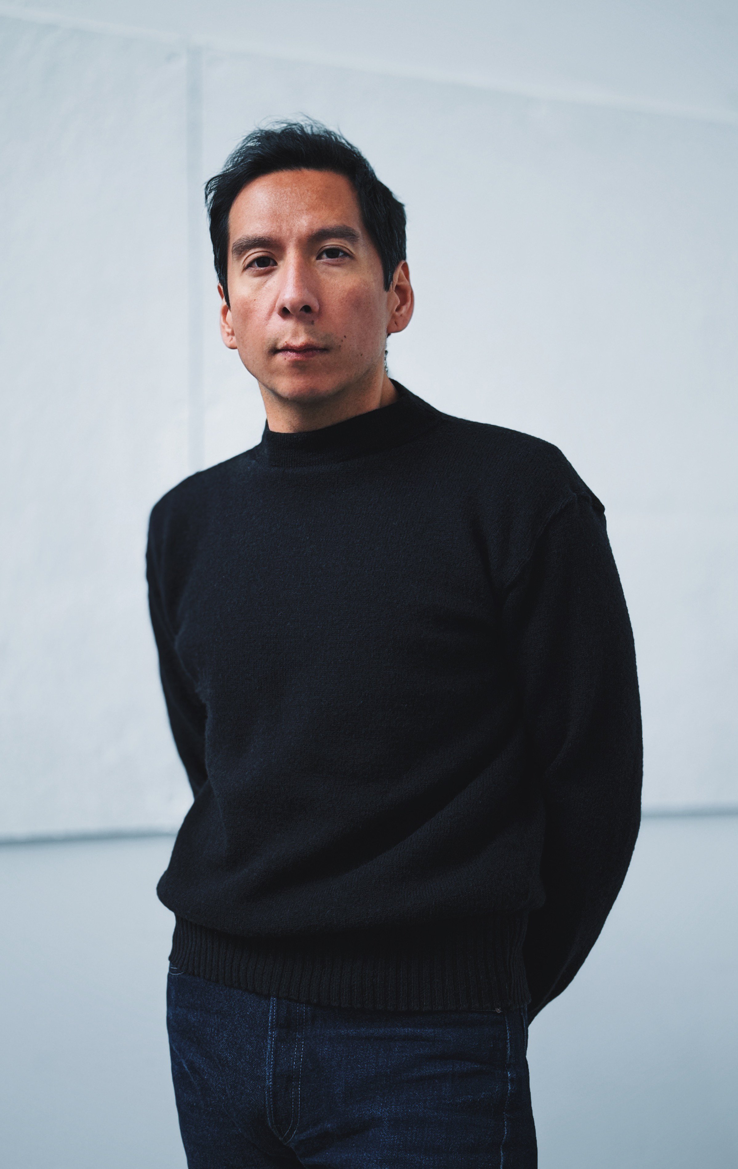 Portrait of artist Sky Hopinka