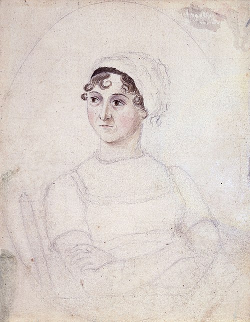 Portrait drawing and painting of a seated subject.