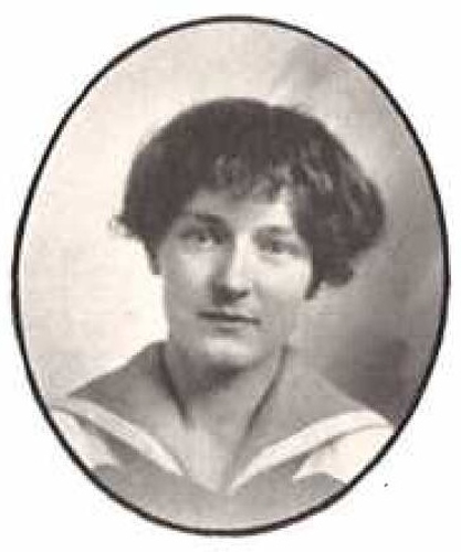 Photo portrait of Hazel Hunkins.