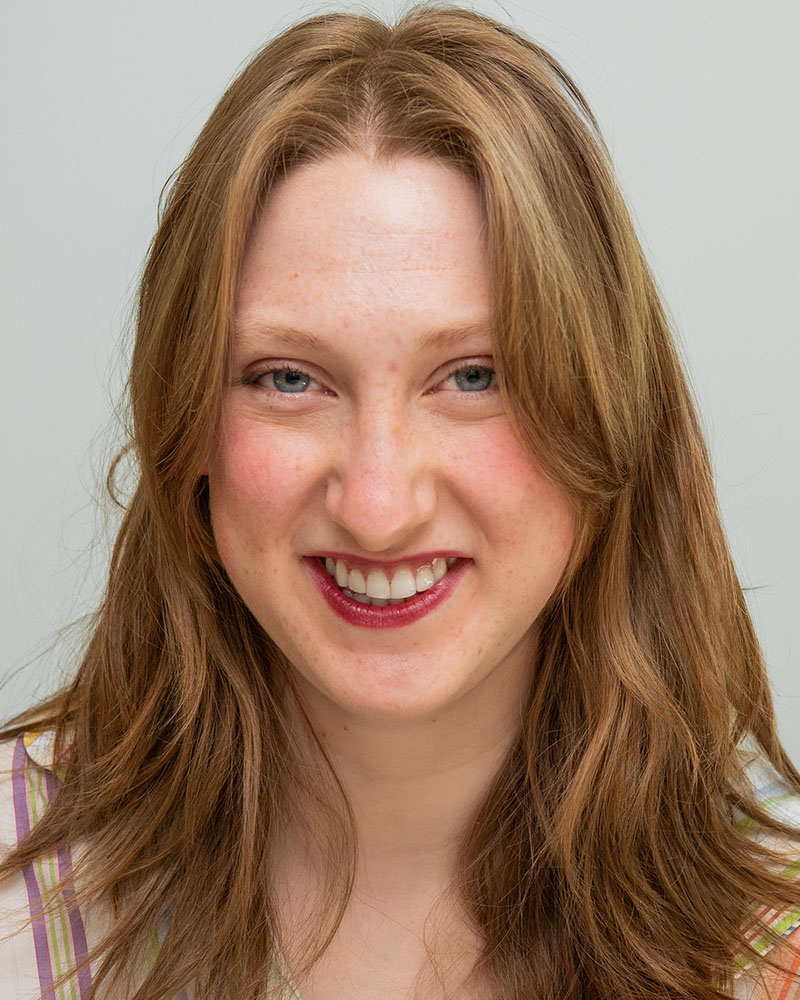 Studio portrait of a student.