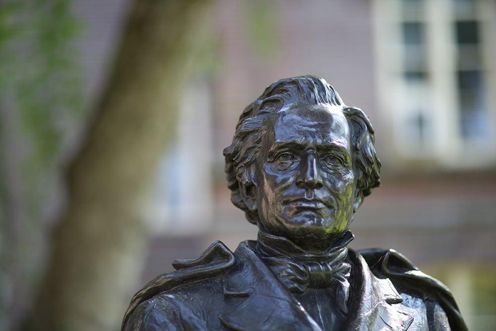 Statue of Matthew Vassar.