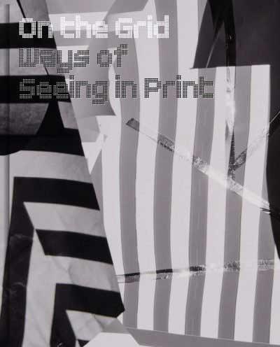 An abstract book cover design with monochrome stripes
