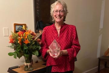 AAVC Outstanding Faculty 2021 Awardee Professor Emerita of Greek and Roman Studies Rachel Kitzinger