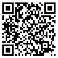 A digital QR code image made up of lots of small squares in a variety of sizes.