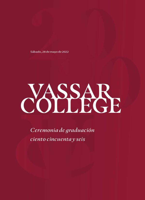 Alum Celebration Commencement 2020 Program Cover spanish