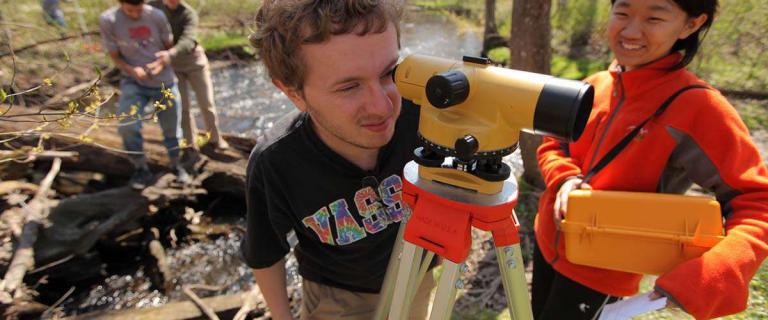 Earth science outdoor laboratory