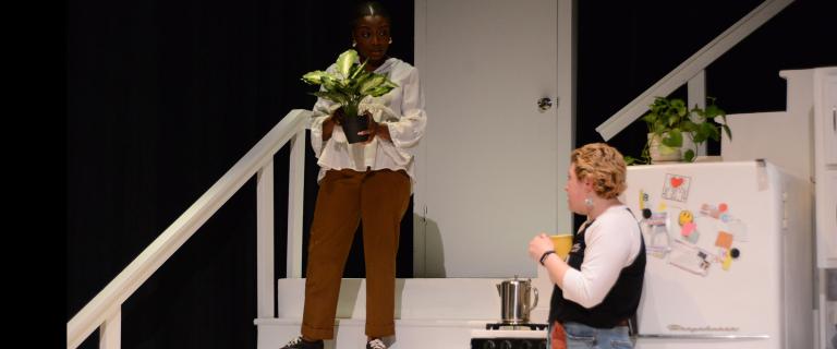 A scene from Drama production Blue Skies. 