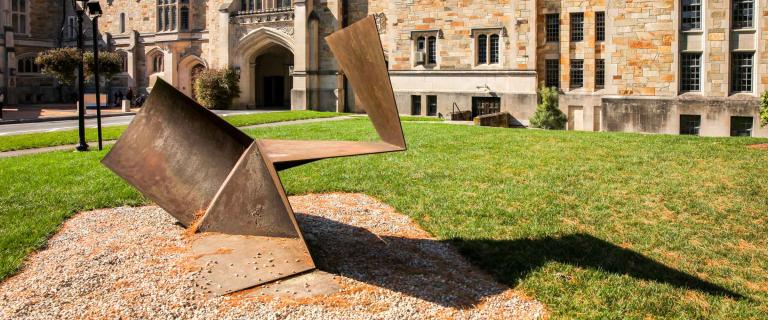 Sculpture on Vassar Campus