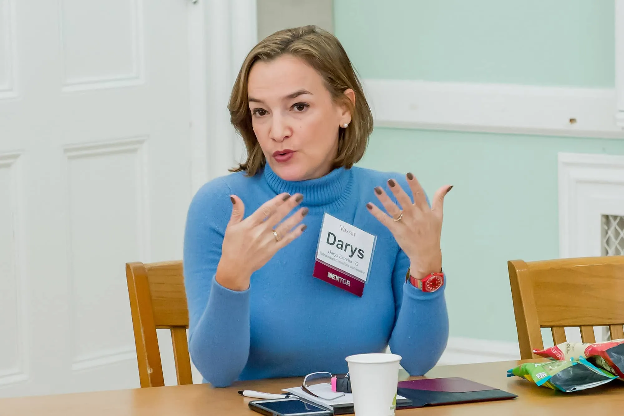 Mentor speaking