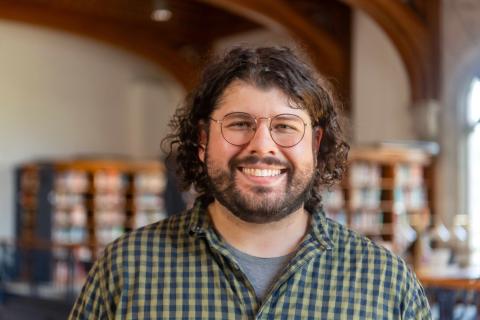 A portrait photo of Seth Cosimini.
