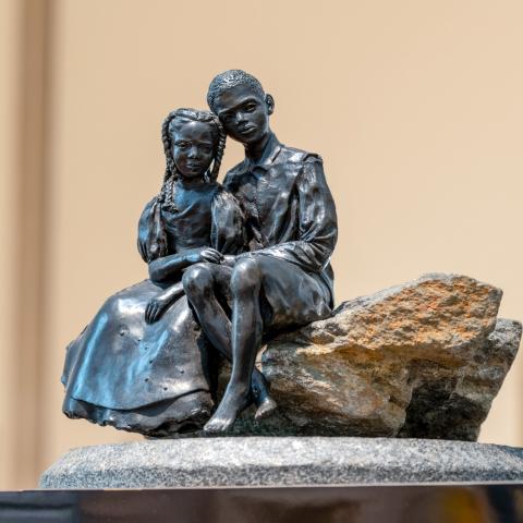 Sculpture(s) by Vinnie Bagwell, Photo credit: Karl Rabe/Vassar College