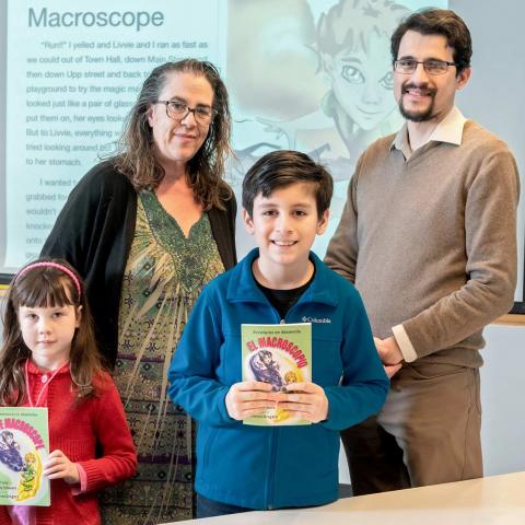 Physics Faculty Duo Creates Bilingual Children’s Books