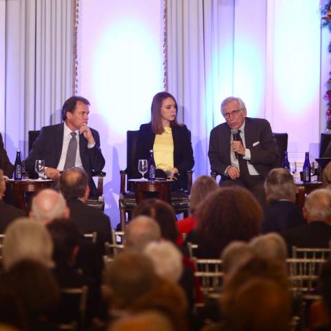Some of Vassar’s Top Donors Honored At Journalists’ Panel Discussion
