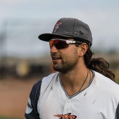 Baseball player Bryan Ruby ’19 