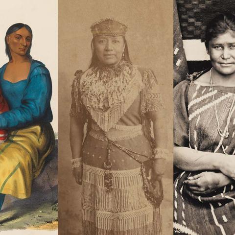 Women's History Month collage - Photos from Smithsonian American Art Museum, Dulcey Lima