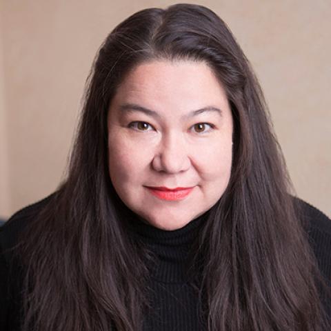 headshot of poet Brenda Shaughnessy