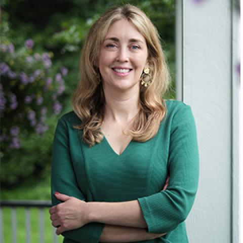 portrait of Middlebury Economics Professor Caitlin Knowles Myers