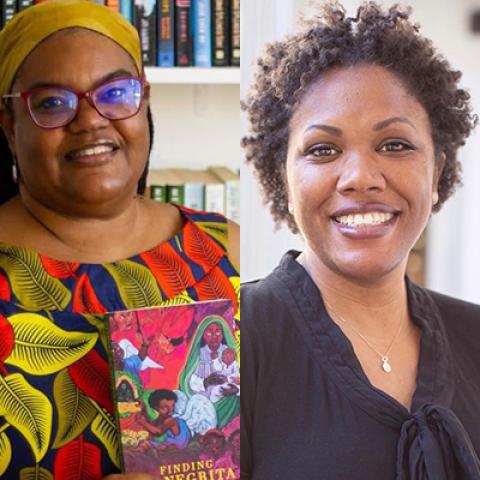 side-by-side portraits of Natasha Gordon-Chipembere and Joshunda Sanders 