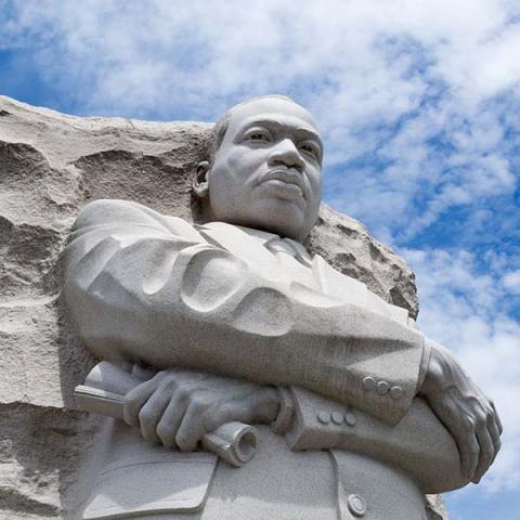 The Stone of Hope at the Martin Luther King, Jr. Memorial.